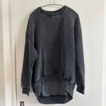 ITEMS URBAN RESEARCH 오버 사이즈 맨투맨 다크 그레이