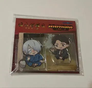 키타로 탄생 게게게의 수수께끼 디오라마 아크릴 스탠드 3 묘지에서 한잔