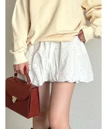 [ LILYBRWON ] 벌룬 미니 스커트 LWFS251116