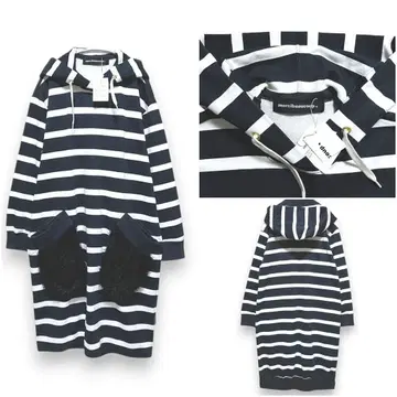 [ mercibeaucoup, ] 후디 맨투맨 원피스 택 포함 미사용