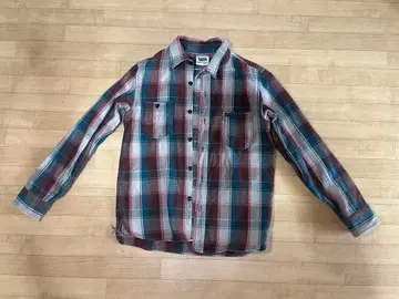 Pherrow's 페로우즈 체크 플란넬 셔츠 M