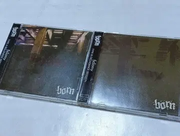born 한정판 CD+DVD 2장 세트 felony