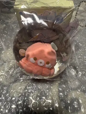 문어 캐릭터 키링