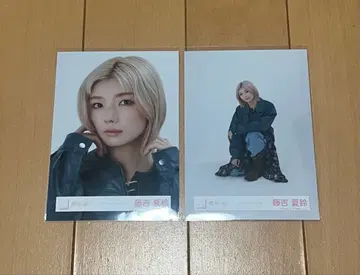 사쿠라자카46 후지요시 카린 브로마이드 가죽 자켓 코디