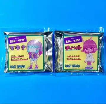 밀키 웨이 빌레반 아크릴 배지 치하루 마키나 2세트