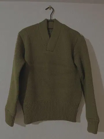 THE REAL McCOY'S A1 메카닉 스웨터