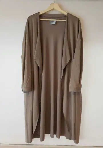 안티미테 롱 코트 가디건 카키 새상품급