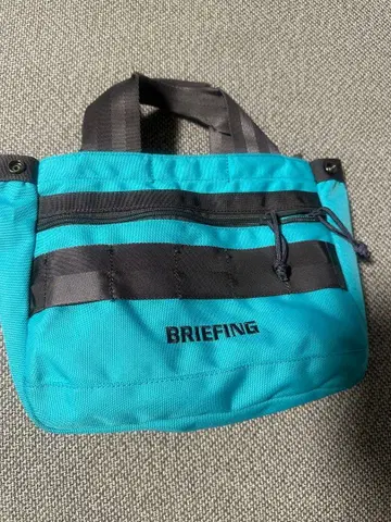 브리핑 카트 백 민트 블루