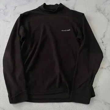 인기 몽벨 mont-bell 샤미스 하이넥 스웨터 블랙 M