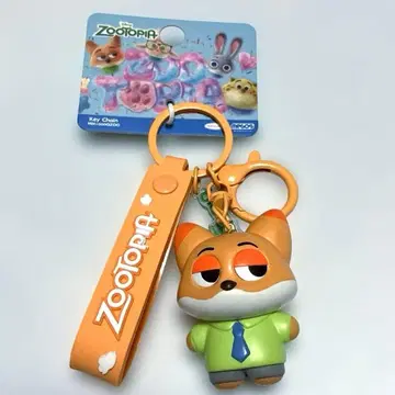 새상품 디즈니 닉 키체인 스트랩 주토피아