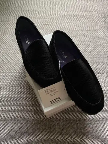 BLOHM WEIRDOS 로퍼 블랙 코듀로이 일본제 vibram