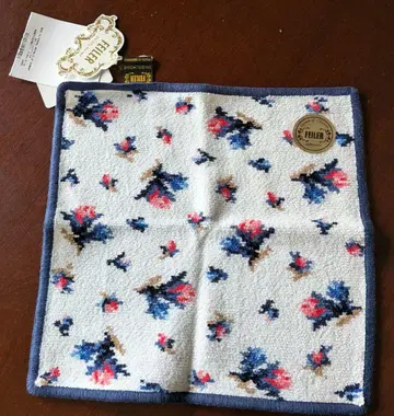 [택 포함 새상품] 완판템!! 스나이델 홈 페이러 손수건 블루