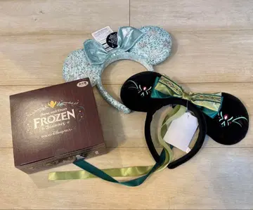 디즈니 머리띠 안나 세트