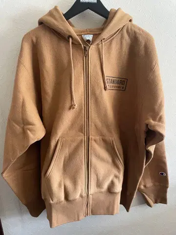 STANDARD CALIFORNIA 베이지 집업 후드티