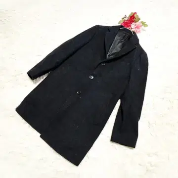 어 데이 인 더 라이프 유나이티드 애로우즈 (S) 체스터 코트 롱 블랙