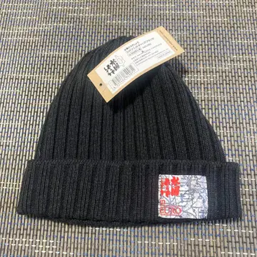 수요일 어떻게 할까 코튼 니트 캡 블랙