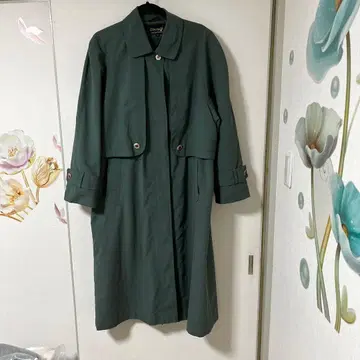 Fen nell 그린 트렌치코트 사이즈 14
