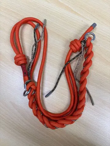 Topologie 8.0mm 오 로프 숄더 오렌지