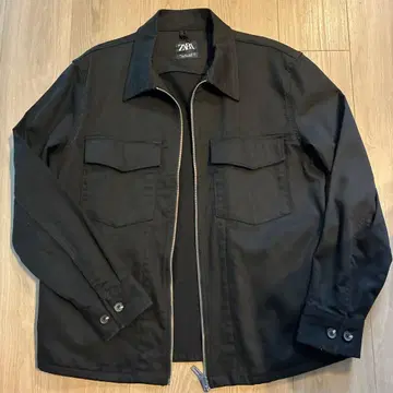 ZARA 블랙 집업 자켓 L 아우터 자켓