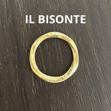IL BISONTE 반지 골드 링