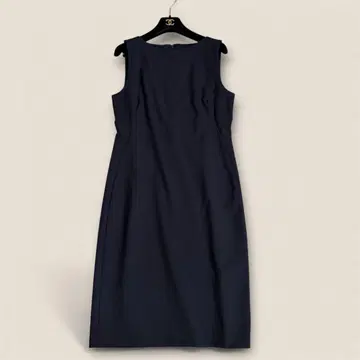 Theory 울 스트레치 미 실루엣 원피스 네이비 다크 네이비