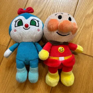 호빵맨과 코킨짱 봉제 인형 세트