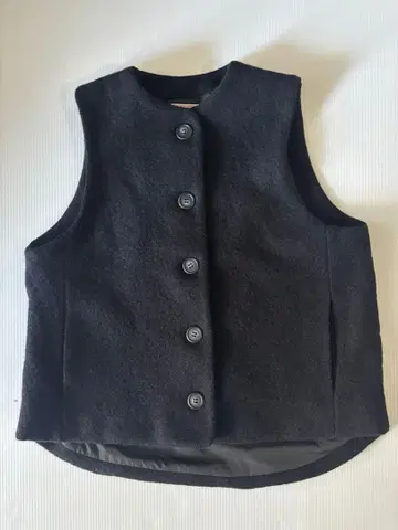 mao made 마오 메이드 백 퀼트 베스트 * 새상품급