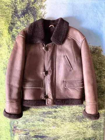 80s-90s vintage mouton jacket
