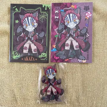 귀멸의 칼날 할로윈 아크릴 스탠드 엽서 아카자