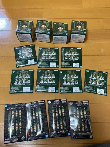 제일복권 진격의 거인 H상 7개 I상 4개 G상 4개 세트 전부 미개봉