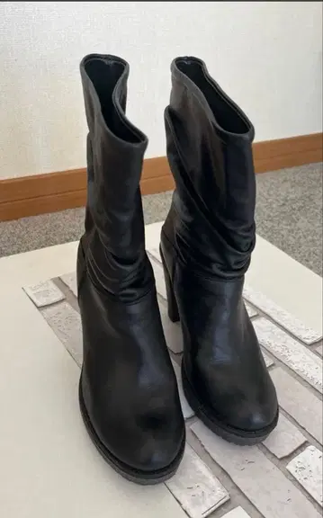 Karen Lipps 하프 부츠 23.5cm