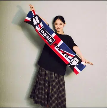 한정품! oasis live '25 머플러 타월