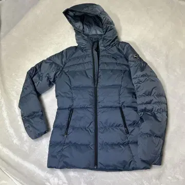 푸마 다운 후드 부착 벤치 코트 충전솜 자켓 M 여성용