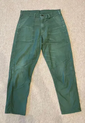 GUNG HO 워크 팬츠 올리브색 [ USA제 ]