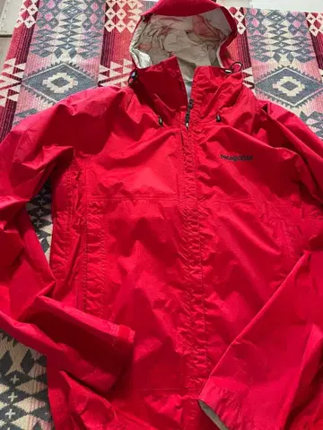 patagonia 렌트 쉘 쉘 후드티 S 레드