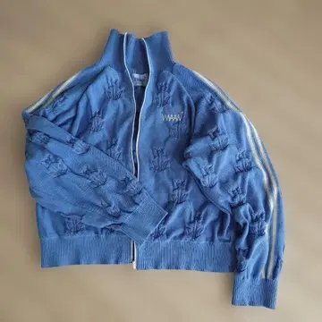 WAAN 자수 블루 저지