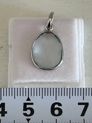 아쿠아 마린 펜던트 탑