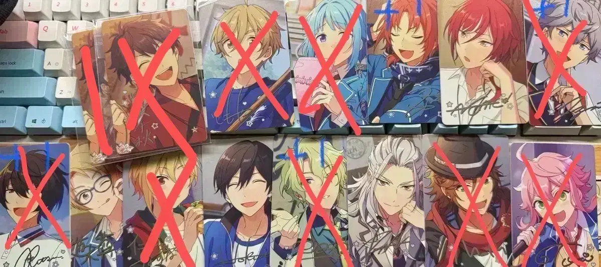 Ensemble Stars! Enju Poca, Jungstar Poca for sale, Hiyori, Ritsu, Sena, Nagisa, etc.