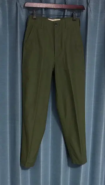 더 신즈네 올리브 그린 베이커 팬츠 34