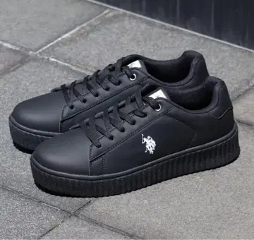 U.S. POLO ASSN. 유에스폴로아쏜 스니커즈 블랙
