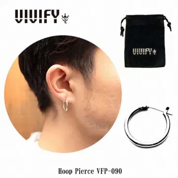 VIVIFY Hoop Pierce VFP-090 L 사이즈