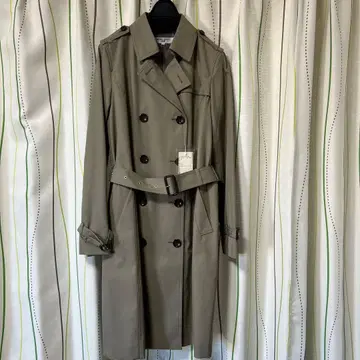 택 포함 새상품 내추럴 뷰티 트렌치코트 카키 L