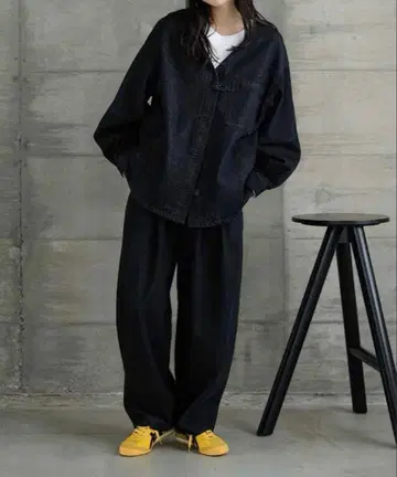 FASHIRU 데님 세트업 ( x ARULLE ) 블랙