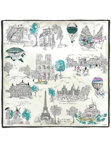 manipuri 마니프리 실크 스카프 65 빌레토왈레