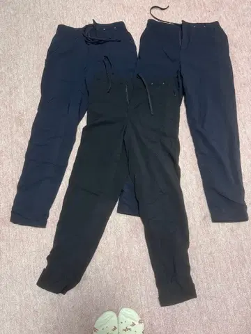 유니클로 히트텍 웜 이지 팬츠 3개 세트