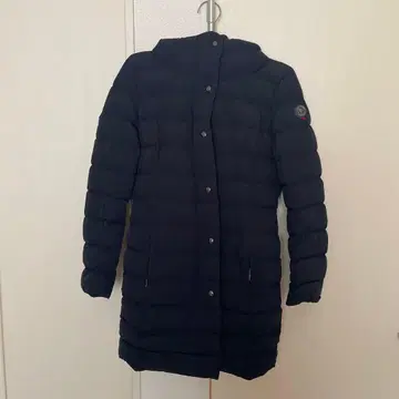 케이프호른 cape horn 네이비 다운 코트 후드 부착