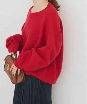 spick&span / 뉴앙스 코쿤 실루엣 니트