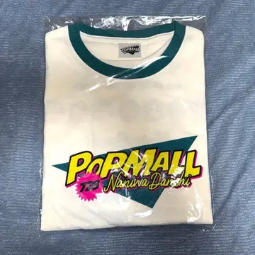 [ 미개봉 새상품 ] 나니와단시 POPMALL 투어 T셔츠 LIVE 팝몰