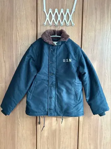 [ 새상품 ] Houston 휴스턴 알파카 울 N-1 덱 자켓