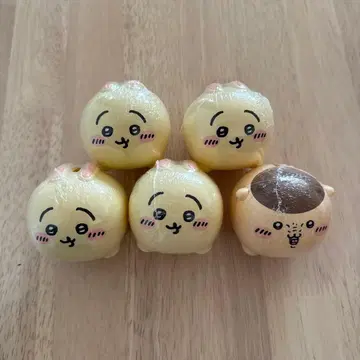 치이카와 (먼작귀) 저금통 토끼, 밤만쥬 5개 세트